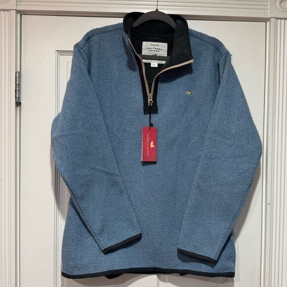NWT Men’s Southern Marsh Highland Alpaca Quarter Zip Pullover Jacket M - Picture 1 of 3